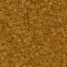 Toho Treasure beads 11/0 Transparent Lt Topaz TT-01-2